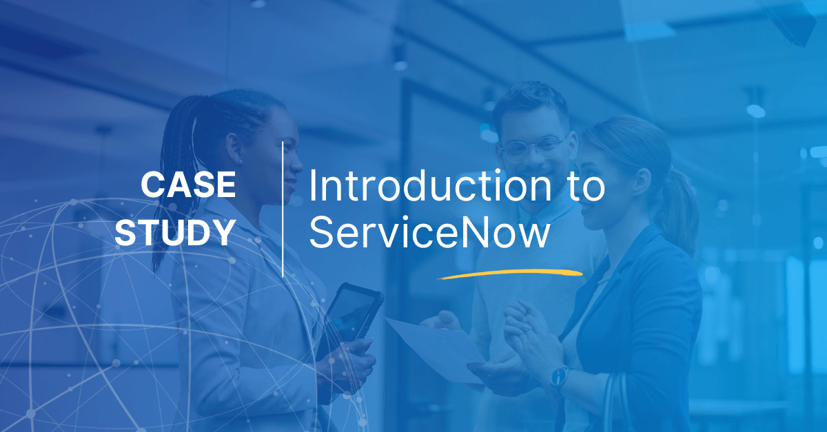 introduction to servicenow
